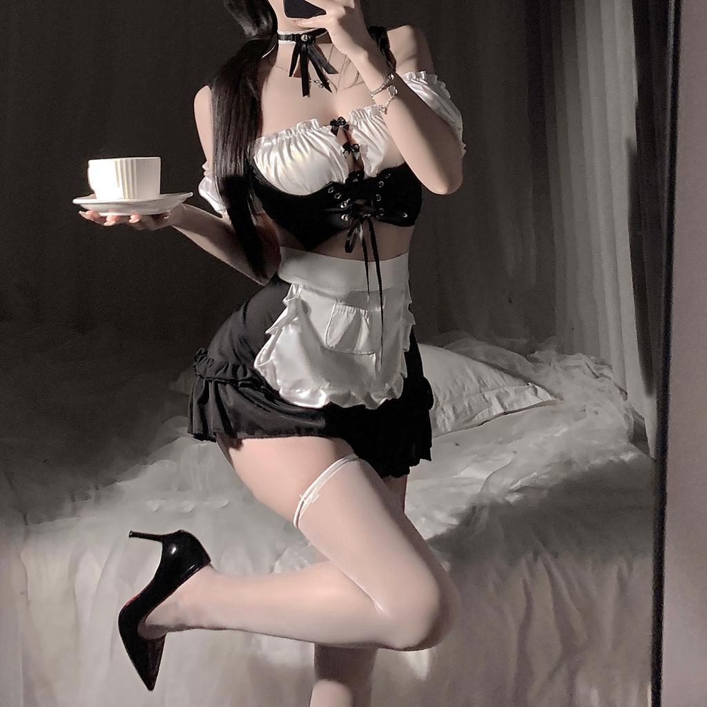 Sexy lingerie cute cosplay uniform maid outfit maid outfit passionate hot 9238