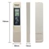 TDS EC Temperature Tester vody 3v1 LED displej Monitor kvality vody Testovací pero pro koncentraci hnojiva v pitné vodě