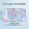 Laser Car Sun Shade Retractable Sun Protector Shade Coversv Windshield Sunshade  Auto Protection
