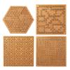 Fractal Tray Puzzles,Mind Bending Wooden Jigsaw Puzzle,Unique Irregular Creative Labyrinth Impossible Difficult