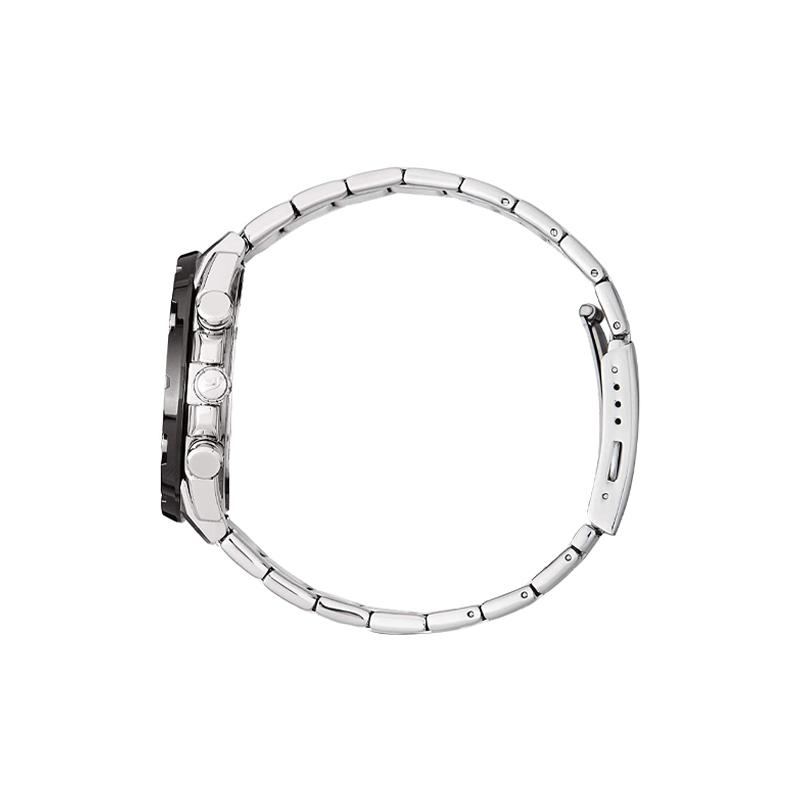 Casio CASIOEDIFICE Series Classic Stainless Steel with Waterproof Quartz Movement Stainless Steel Strap Japanese and Korean Watch EFR-571DB-1A1VUEF