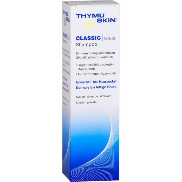 Shampooing médical - THYMUSKIN Classic - 200 ml - Anti-chute - Soin du cuir chevelu
