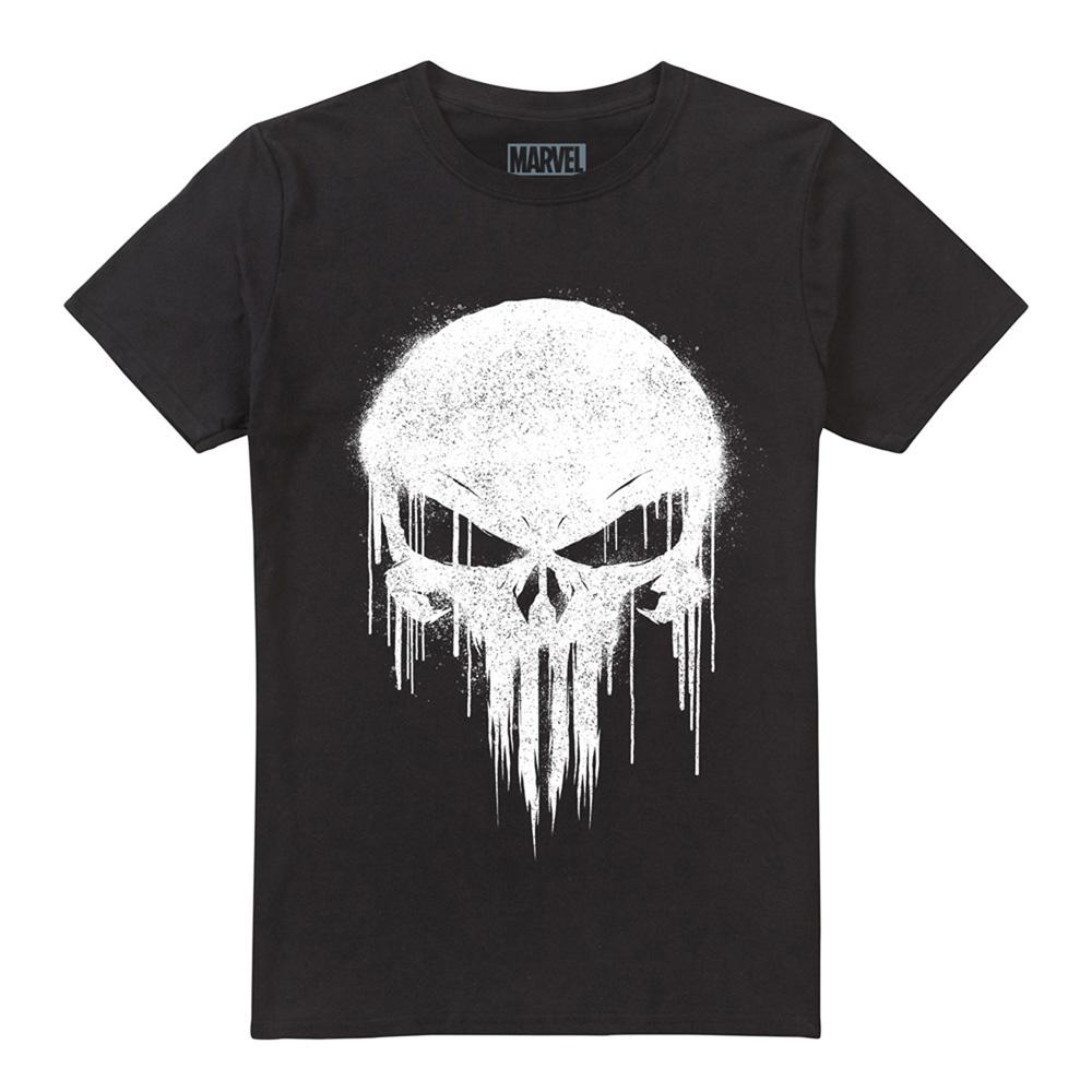 The Punisher Mens Big Logo T-Shirt