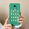 Geeignet für Redmi Note 7S 10 10S K80 7 8 9 9T 10T 9S Pro Max Plus Neue Hülle Hübsche Schmetterlings-Sonnenblumen-Flüssigsilikon-Anti-Rutsch-Shell für Redmi Capa