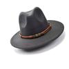 Jazz Hat Season Belt Top Hat Woolen Hat Felt Hat Versatile Trend