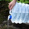 Borsa Secchio Pieghevole per Acqua 5/10/15L Contenitore Bottiglia per Esterno Campeggio Escursionismo