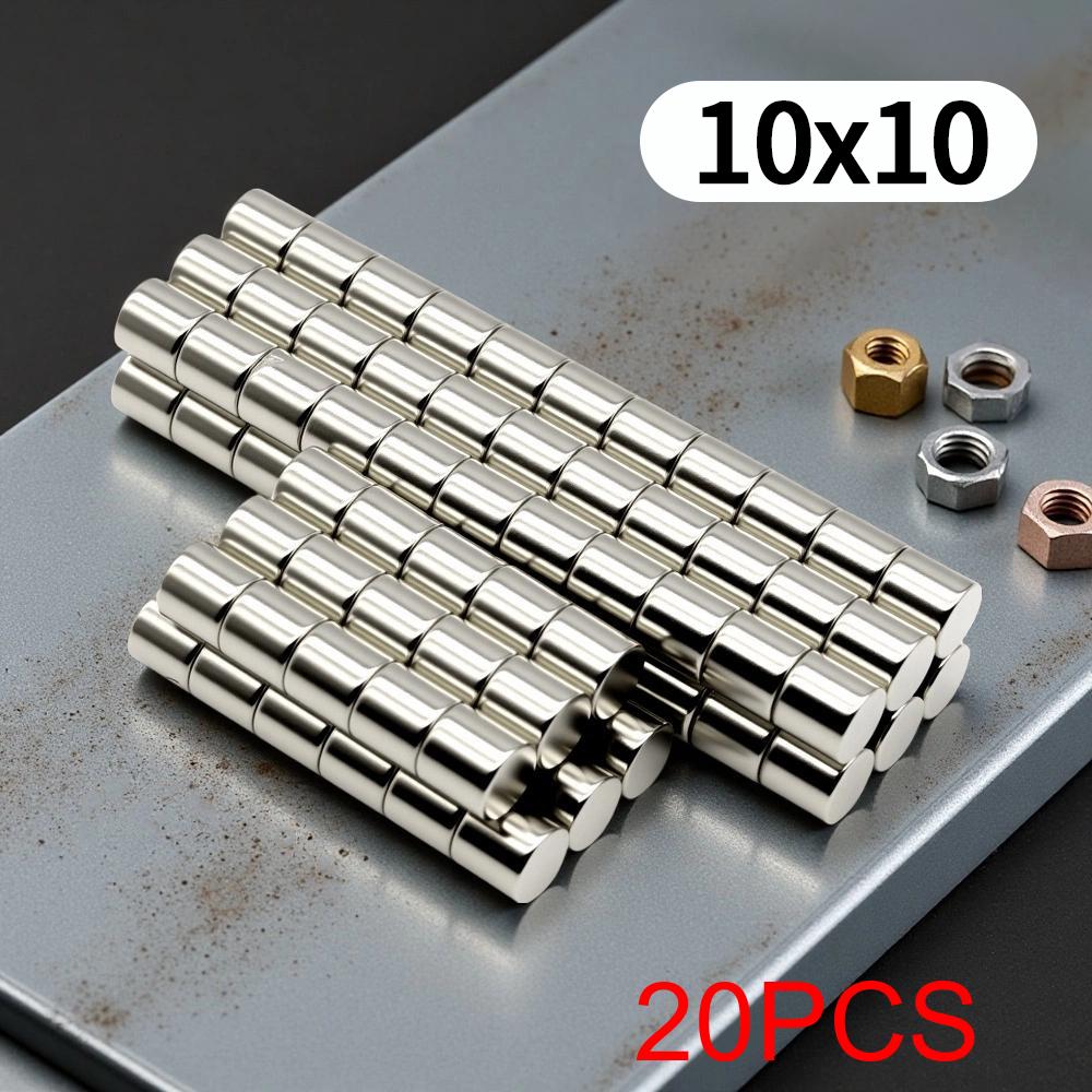 10X10MM magneten Ronde Koelkastmagneten voor Kantoor Whiteboard Geschikte Gereedschappen Huis Werkplek, Etc 10*10