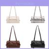 Vintage Bag For Women With Pu Material Large Capacity Crossbody For Daily Use