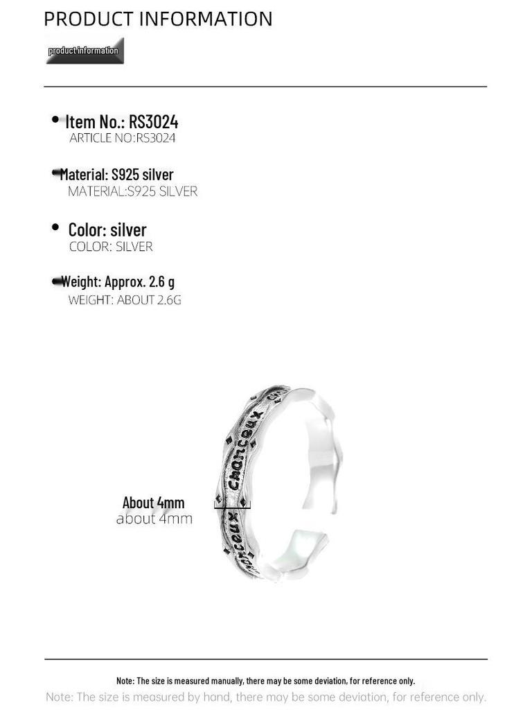 Banyanbaum S925 Silber Koreanische Mode Knöchelring