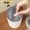 400ml/13.5oz Rechargeable Electric Stirring Cup 304 Stainless Steel Magnetic Cup For Hot Chocolate Milk Latte And Protein Powder