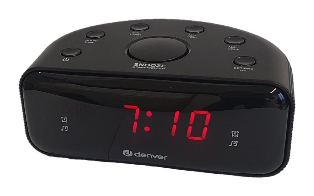 

Denver CR-430MK2 - clock radio with PLL FM radio, Denver чорний