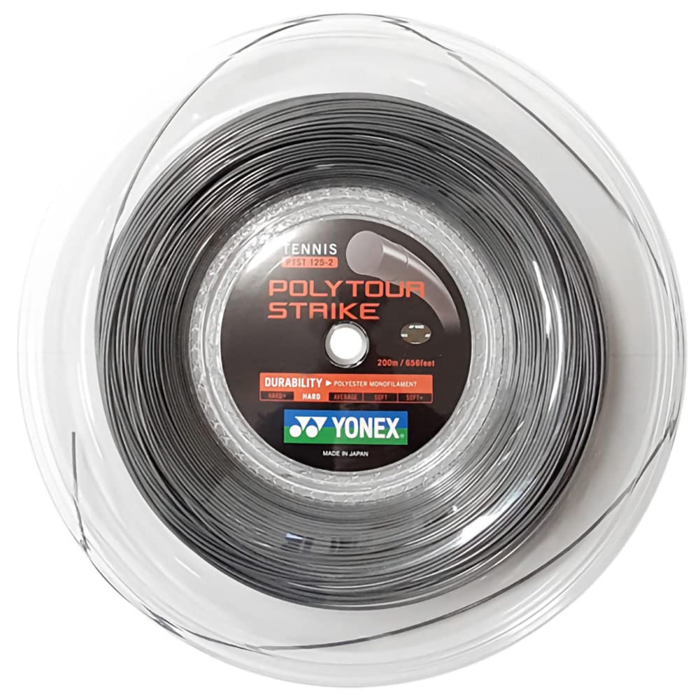 

Yonex Polytour Strike 200M Roll Hardball Tennis Polyester Gut Iron Gray (ПТСТ120/ПТСТ125/ПТСТ130-2) Калибр 1.30мм (405) [Элемент]