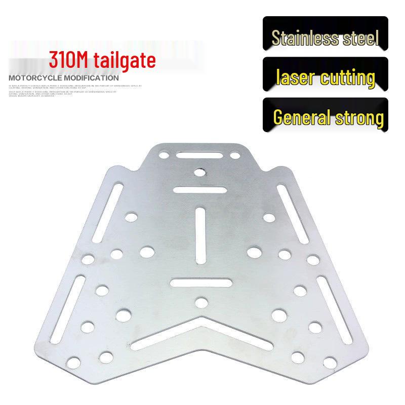 

Stainless Steel Tail Box Bracket for Zontes 310M Scooter Modification