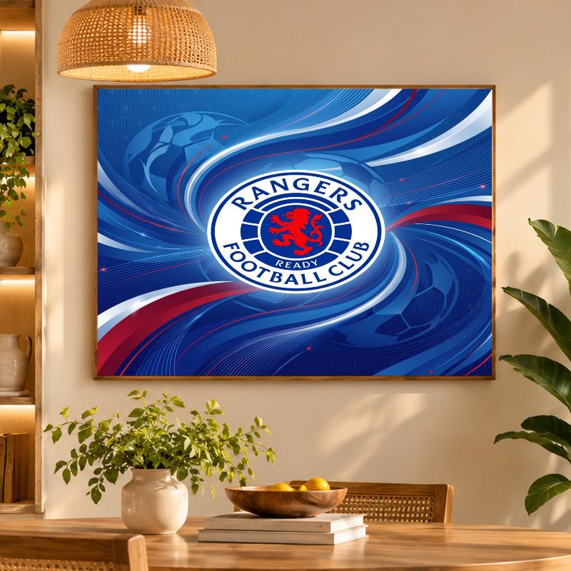 5D Diamond Painting Rangers FC DIY Full Drill Diamond Art Kit Home Decoration