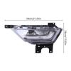 For 2021-2025 Ford F150 LH Left Driver Side Full LED DRL Fog Daytime Light Lamp Direct Replacement High Light Transmittance