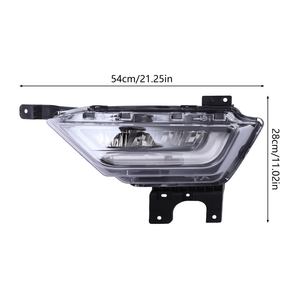 For 2021-2025 Ford F150 LH Left Driver Side Full LED DRL Fog Daytime Light Lamp Direct Replacement High Light Transmittance