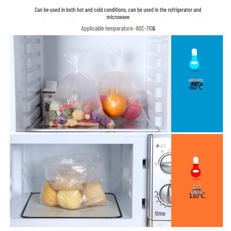 Meiliya 3-in-1 Thickened Food Storage Bags Value Pack