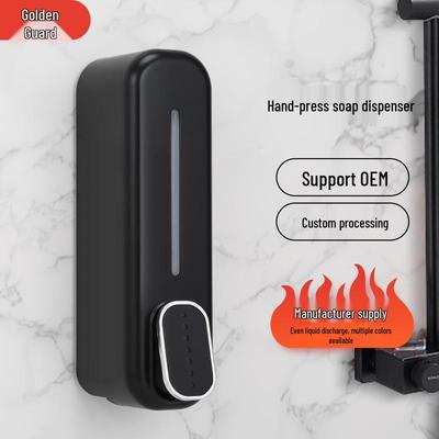 Wall-Mounted Manual Soap & Shampoo Dispenser for Hotels