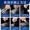 DERCHIA 20 Pcs Puncture Repair Kit Tubeless Tire Repair Tubeless Tire Repair Rope Easy