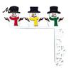Decorazione Murale Natalizia da Interno, Segno Angolare in Legno per Porta di Natale, Ornamento Festivo a L da Appendere, Regalo per Festa in Casa, Babbo Natale Renna Pan di Zenzero