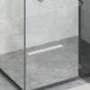 2 in 1 Shower Drain Silver 50 cm Stainless Steel 304