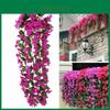 Premium Quality Silk And Plastic Hanging Flower For Home Decor
