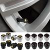 4 Stück Autoreifenventilkappen Radmodifikationsabdeckungen für Orlando Captiva Trax Cruze Malibu Spark Lacetti Sail Silverado