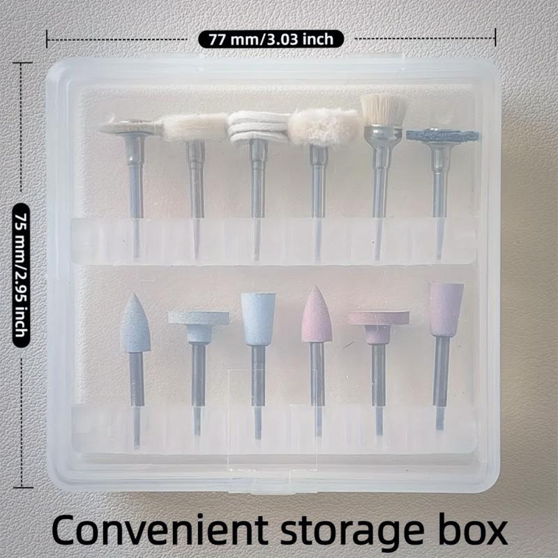 12Pcs/Box Dental Polisher Kit For Low-Speed Handpiece Dental Composite Finishing Polishing Dentistry Porcelain/Natural Teeth