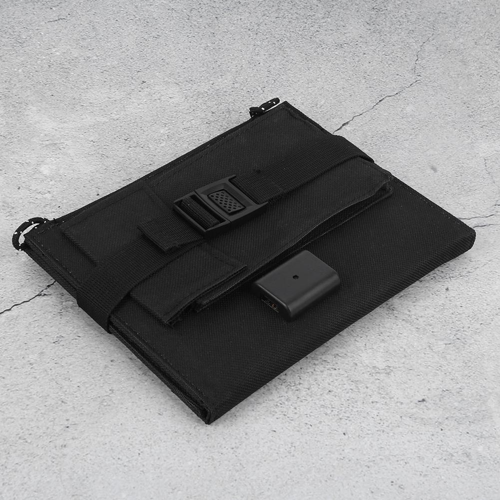15W 5V Foldable Solar Panel Portable Monocrystalline Silicon Solar Charger for Outdoor Activities