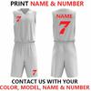 Maglia da Basket Reversibile Personalizzata per Ragazzo Squadra Scolastica Allenamento Uniformi da Basket per Bambini Magliette da Basket Asciugatura Rapida per Bambini