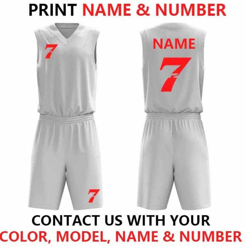 Maglia da Basket Reversibile Personalizzata per Ragazzo Squadra Scolastica Allenamento Uniformi da Basket per Bambini Magliette da Basket Asciugatura Rapida per Bambini