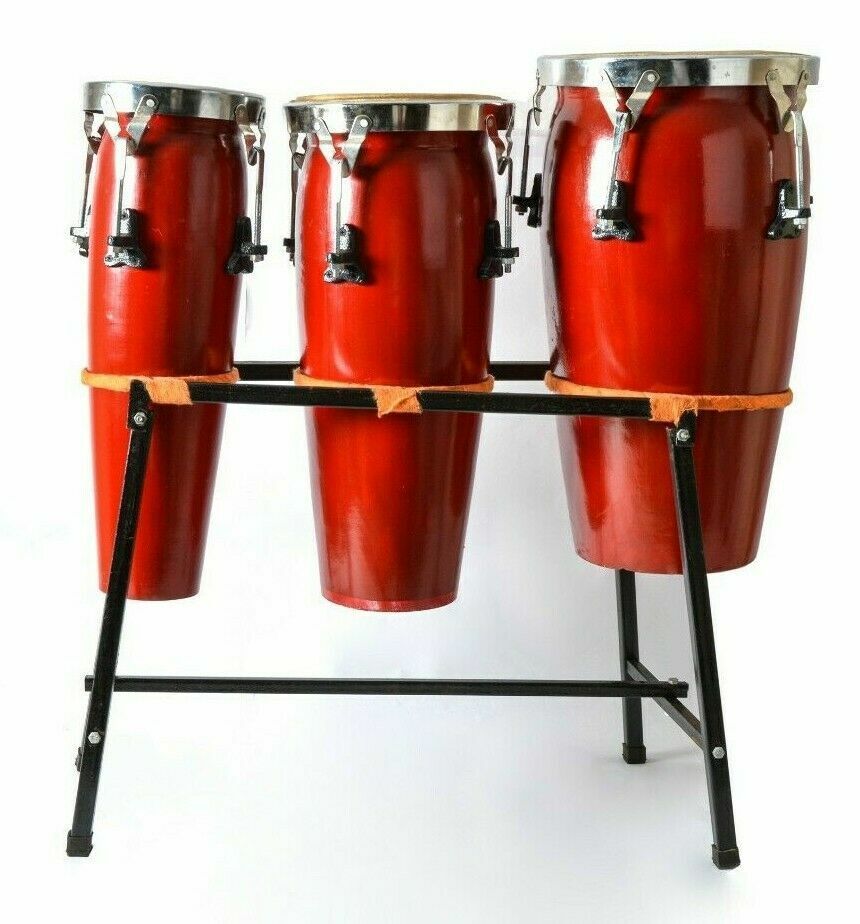 Fibre Conga With Stand Drum – Premium Fiberglass Percussion Instrument for Stage & Studio