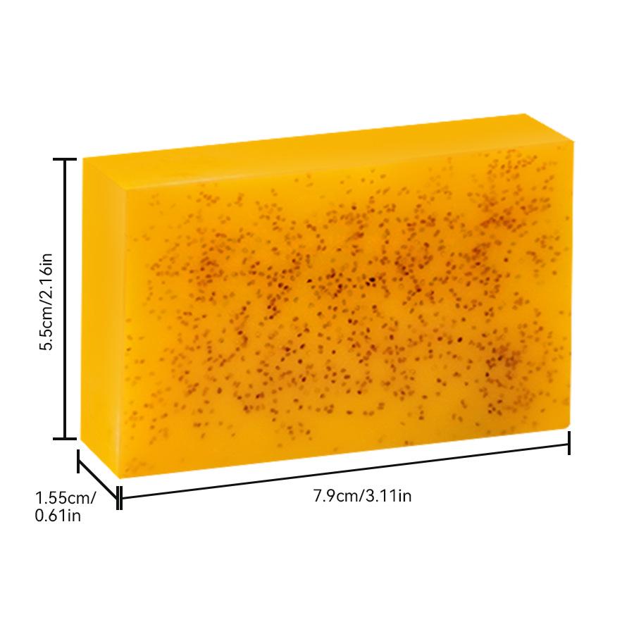 European & American Style Turmeric, Lemon, Kojic Acid, Ginger Handmade Cold Process Soap for Bath & Face