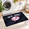 Flannel Kitchen Mat New York Yankees Soft Area Rug Non Slip Floor Carpet Home Decoration