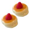 1/2/5Pcs Stress Relief Souffle Squeeze Toy Slow Rising Triangular Egg Yolk Rice Ball Sensory Toy Kids Adults Simulated Dessert Pinch Fidget Toy