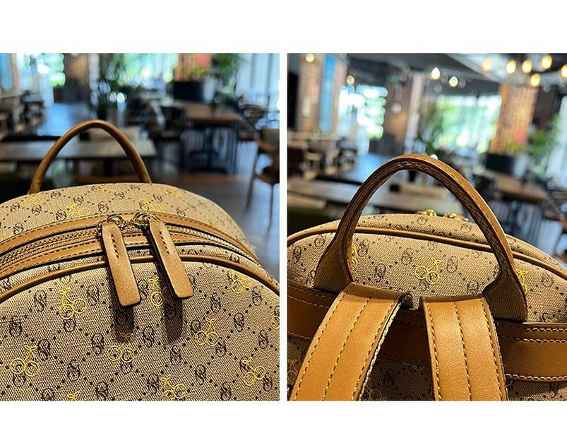 Damski plecak modny, duża pojemność, z prawdziwej skóry, na 2025 rok – Wielofunkcyjny plecak podróżny