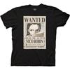 Ripple Junction One Piece Nico Robin Full Wanted Poster Anime Adult Unisex 100% Cotton Crew T-Shirt