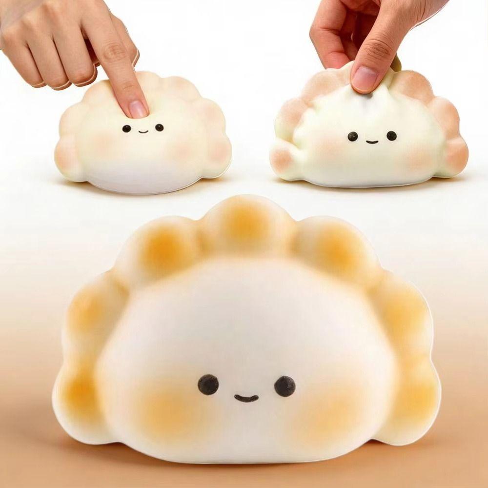 Slow Rising Dumpling Squeeze Toy Scented Sensory Fidget Toy Cute Steam Bun Squishy Toy Adults