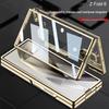 Samsung Z Fold6 Electroplated Transparent Protective Case