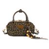 Luxury Designer Pendant PU Leather Leopard Printed Women's Handbag Retro Crossbody Bag Pillow Tote