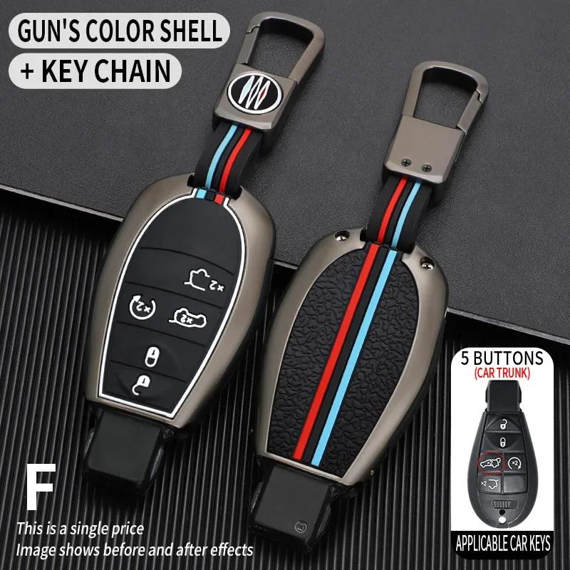 Car Key Cover Case And Shells Are Designed For Jeep Renegade Compass Grand Cherokee Chrysler 300C Wrangler  Dodge Accessories