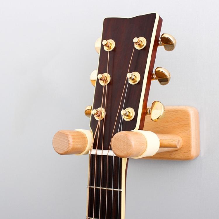 Easy Install Guitar Holder Automatic Locking Universal Guitar Racks Wall Hanger for Neat Storage in Music Classrooms