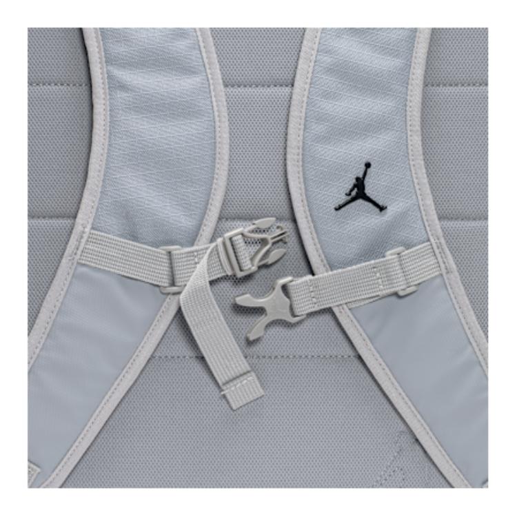 New Jordan Polyester Backpack Regular Unisex Wolf Gray II6455-012