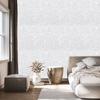Light gray and white glitter wallpaper for living room and bedroom 50x1000