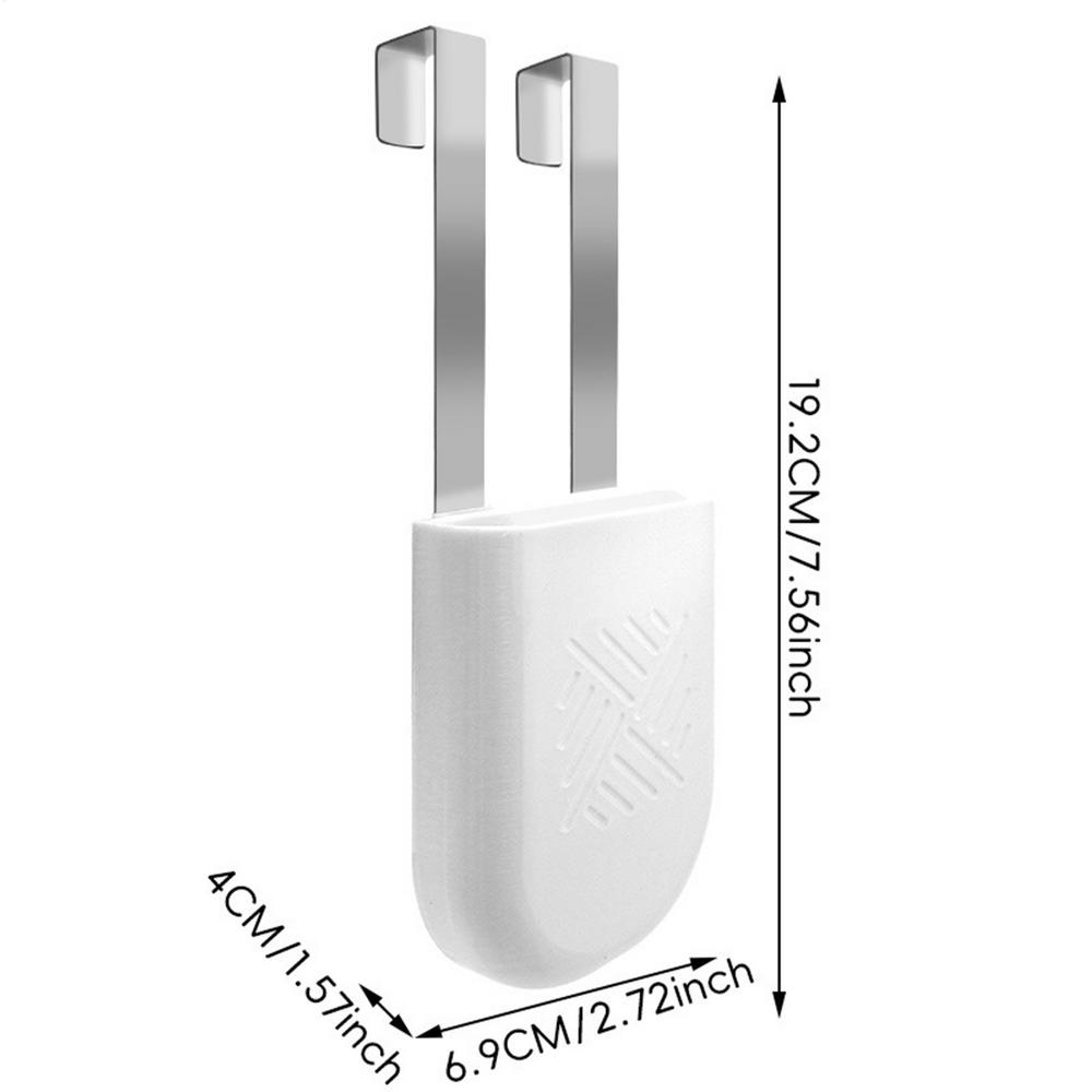 

Toilet Tank Cleaning Tablet Holder Toilet Bowl Tablet Hanging Organizer Bleach Tablet Bracket For Universal Toilet Cleaner Caddy белый