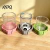 Drainage Cup Holder Base Storage for Ninja Creami Cups Silicone Tray Design Intelligent Kitchen Countertop Organizer Anti-Spill Sloped to Eliminate