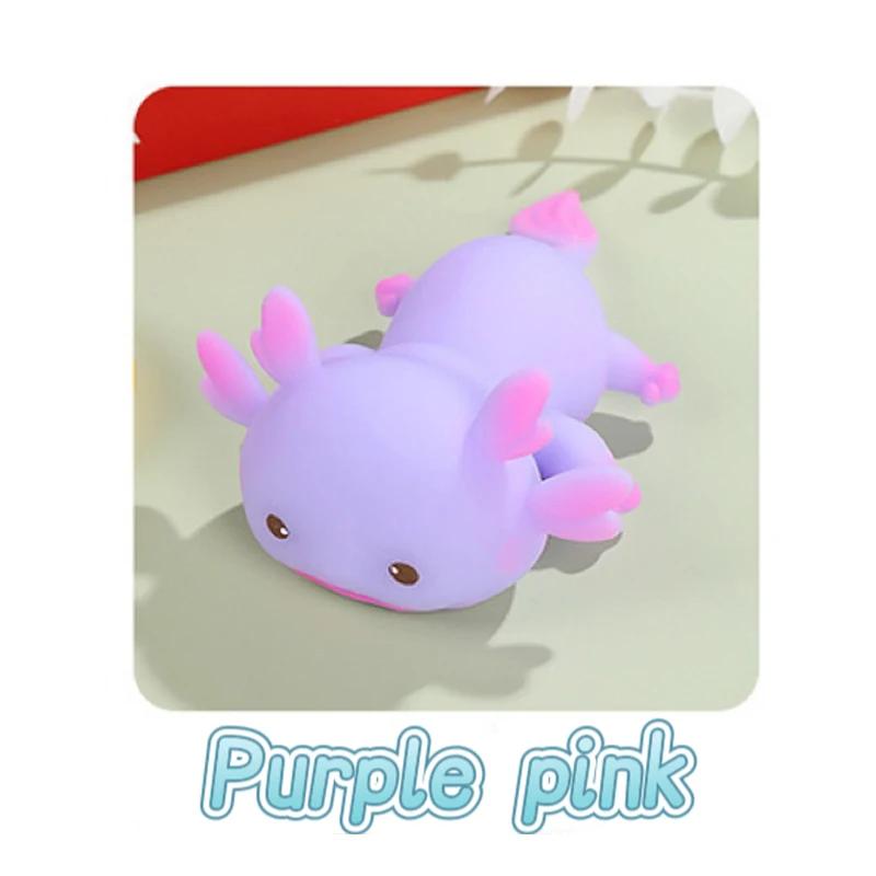 Cartoon Simulated Salamander tactile Playthings Squeeze Toy Fidget Toy Stress Relief Animal Playthings Pinching Venting Squishy Toy Gift Idea