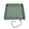 Portable Shower Pan Foldable Shower Base Floor with Detachable Drain Pipe for Camping RV Outdoor Indoor