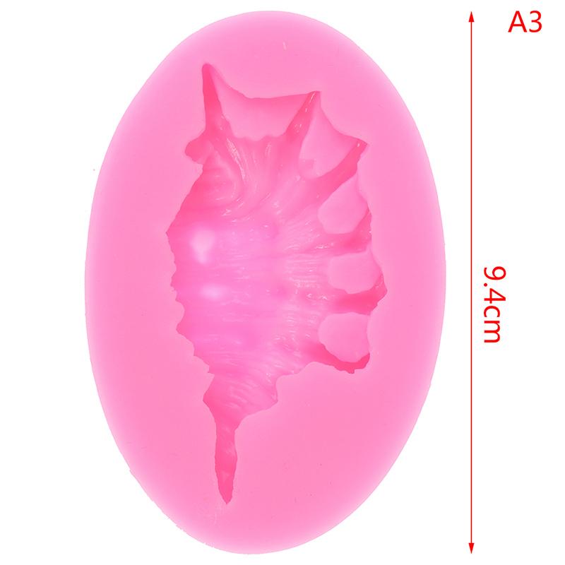 

Силиконовая форма для ракушек, помадка, свеча, мыло, жемчуг, ракушка, морская звезда, силикон 9.4cm розовый