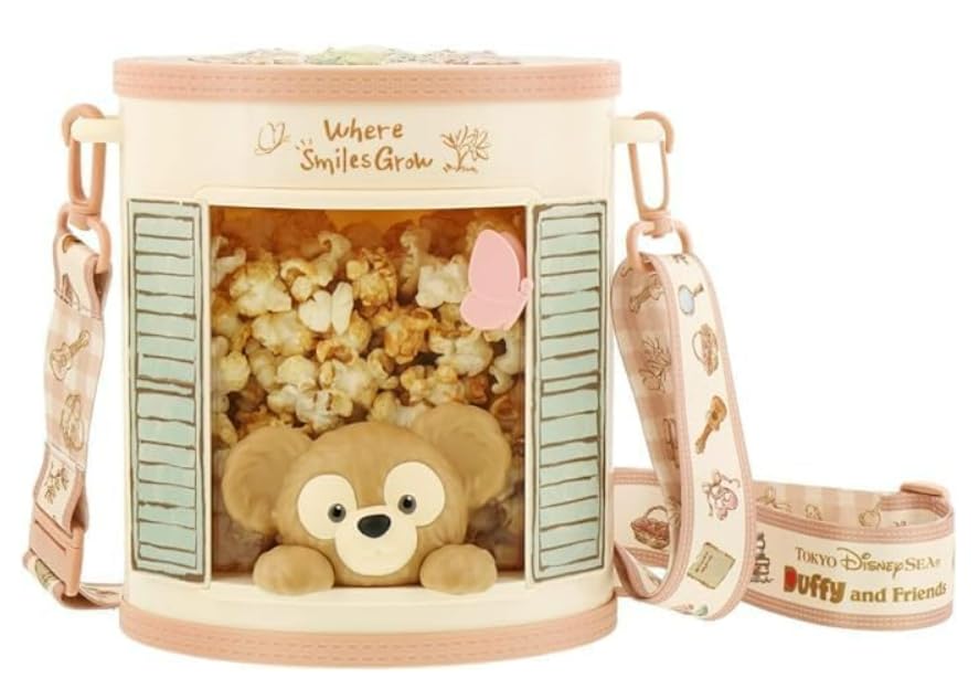 

Ведерко для попкорна Даффи Disney Resort Wear Smiles Glow Только для Токио розовый